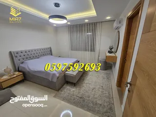  22 شقة طابقية جاهزة مفتاح للبيع البيرة قرب الهاشمية  مساحة كلية 200 م " 181 م صافي"