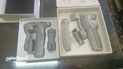  3 جامبل تصوير للموبايل 2 للبيع DJI + Axnen بحالة الوكالة استخدام بسيط  من أروع الأنواع
