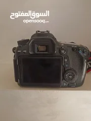  3 Canon 70D - بحالة ممتاز مع مجموعة فلاتر و ريموت و شنطة