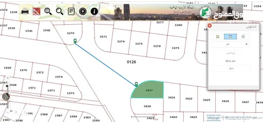  4 قطعة أرض مميزه للبيع مساحه الارض 812 متر على شارعين 30 متر