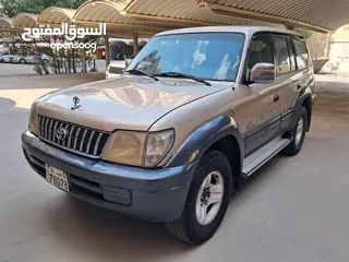  5 تويوتا برادو 2001 بحاله ممتازه