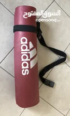  3 Adidas Red Fitness Mat 61 x 173 cm