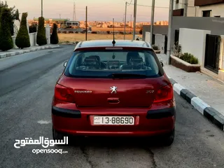  22 بيجو نيو 307 موديل 2007