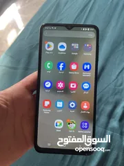  2 كالكسي A12 ذاكرة 64 اسود بي فطر بالشاشه بس ممأثر