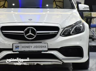  4 Mercedes Benz E63 AMG ( 2014 Model ) in White Color Japanese Specs