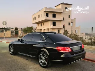  26 Mercedes Benz E200 / W212  فل إضافات مع بانوراما / صالون جلد بني عداد حقيقي 102,000 K.M / فحص نخب