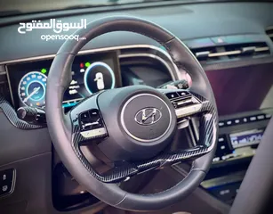  16 هونداي توسان/2022 فل الفل فتحة سقف بانوراما  2x4 ///240Hp بنزين + كهرباء  ( Haybrid) 1600cc