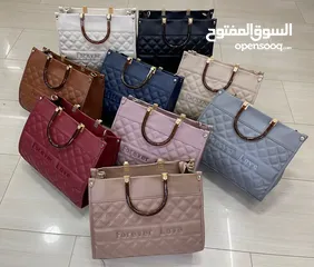  3 شُنط  ، كواليتي عاليه  نفس الصوره تماماً  احجام مختلفه ومناسبه لجميع الستايلات
