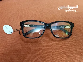 2 نظارة نظر حريمي ماركة 1 Glass إيطالي 100%