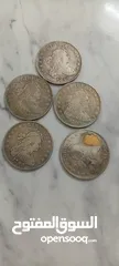  2 عملات أمريكية وفرنسية نوادر