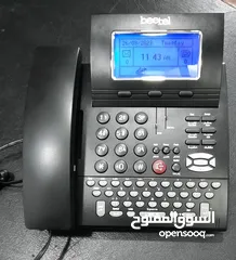  2 تلفون ارضي يعمل مع الفايبر بخدمة voip