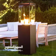  2 مدفأة  فير بليس   تعمل على  الغاز  الاكثر توفيرا NATIONAL