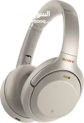  1 Sony WH1000XM3 Noise Cancelling Headphones : Wireless Bluetooth Over the Ear Headset – Silver