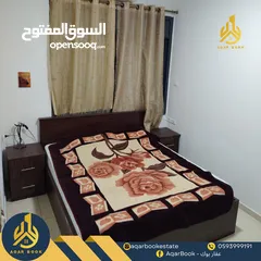  3 شقة مفروشة في موقع هادئ ومميز في البيرة