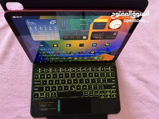  12 سعر حرق I pad 10   مشحون 12 مرة فقط بطارية 100%