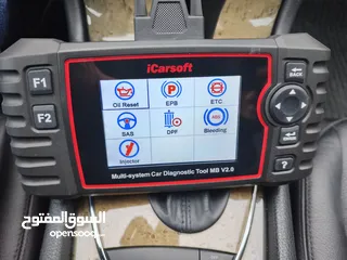  6 للمرسيدس (حصري) جهاز فحص أعطال وتقييم السيارة icarsoft وصلة OBD2