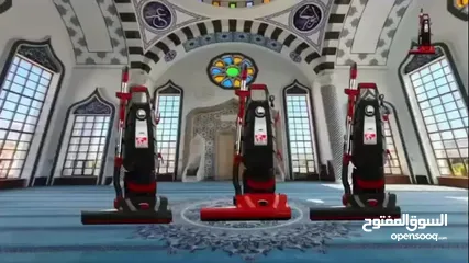  18 المكنسة الحمراء التركية HM61 سريعة التنظيف الصحية