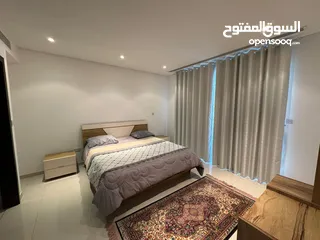  7 2 BR Graceful Furnished Apartment in Al Mouj - for Rent