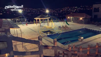 1 رقم الاعلان (5312) شاليه مميز في السلط اطلالة بانوراما غربية في نقب الدبور