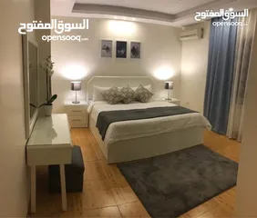  13 شقة مفروشة  للايجار في عمان -منطقة ام اذينة منطقة هادئة ومميزة جدا