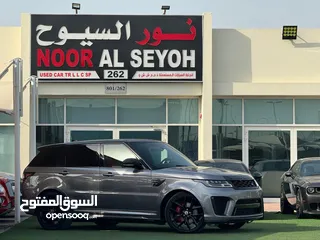  4 RANGE ROVER SPORT SVR GCC 2020 ORIGINAL PAINT PERFECT CONDITION