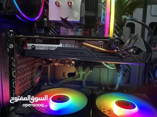  2 كرت 1060 6gb ولا غبرة استعمال مكتبي