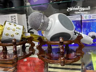  3 مايك بلوتوث مع سماعة