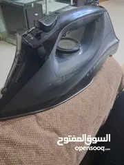  2 مكوى طياره لون أسود جديده غير مستعمله نهائيا بخار عالي 2800 واط