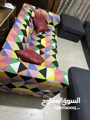  2 كنبة آيكيا بحاله ممتازه