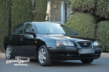  5 هيونداي النترا افانتي 2006 وارد وكاله الاردنيه فحص كامل جير اتوماتيك قاطعه مسافه 140 الف كم لون اسود