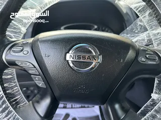  18 Nissan Pathfinder 2016 SL AWD Royal black نيسان باثفايندر 2016 اس ال فورويل اسود ملكي