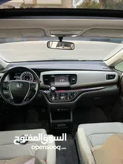  8 Honda odyssey I-vtec full option   موديل 2016 خليجي GCC  (( بدون صبغ / صبغ الوكاله ))