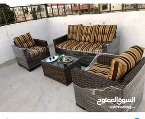  17 طقم رتان خماسي تتوفر خدمة توصيل لكافة المحافظات