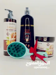  5 بكجات عناية بالبشره و الشعر والجسم