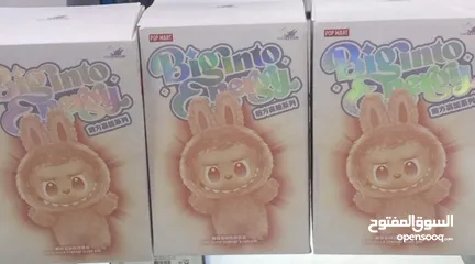  4 ORIGINAL Labubu لعبة ال
