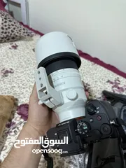  4 كامره سوني a7iv  عدسه جي ماستر جيل الثاني 70-200 فتحه 2.8