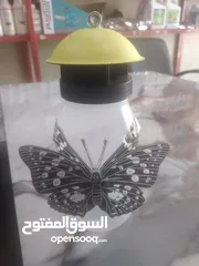 12 مصايد الحشرات البلاستيكية الديكورية