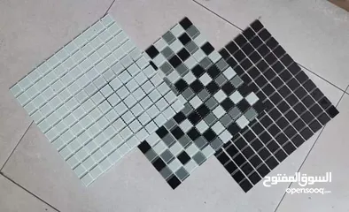  4 Mosaic for pool and decorations
