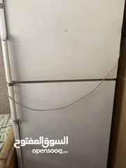  2 ثلاجة جينيرال اليكتريك GE لون ابيض مع نشافة مجانا