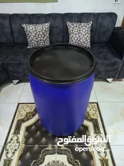  9 براميل بلاستيك نضاف
