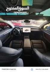  9 Tesla model 3 ديول موتور 2022  فحص كامل  ديول موتور - عداد 32 الف مايل