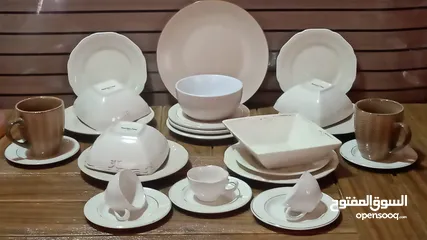  13 اطقم سفرة بورسلان ماركات