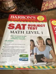  5 SAT  books * like new *