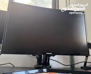  3 Samsung Gaming monitor 144hz Curved