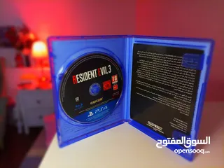  1 لعبة ريزيدنت ايفل 3 معربة للبلايستيشن 4 و5 resident evil 3 game for PS4 & PS5
