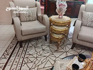  3 طقم كنب تفصيل غير مستعمل للبيع