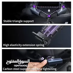  5 SEAMETAL Telescopic Car Phone Holder Tablet Holder Anti Shake Tablet Mount 4-12.9 inch Universal Pho