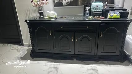  4 غرفة سفرة 8 مقاعد - 3 قطع