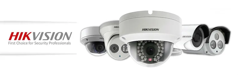  5 كاميرات مراقبة 2 ميجا داخلي وخارجي نوع هيك فيجن Hikvision Camera 2M Indoor & Outdoor