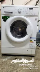  3 washing machines 7 to 8 kg Samsung and Lg